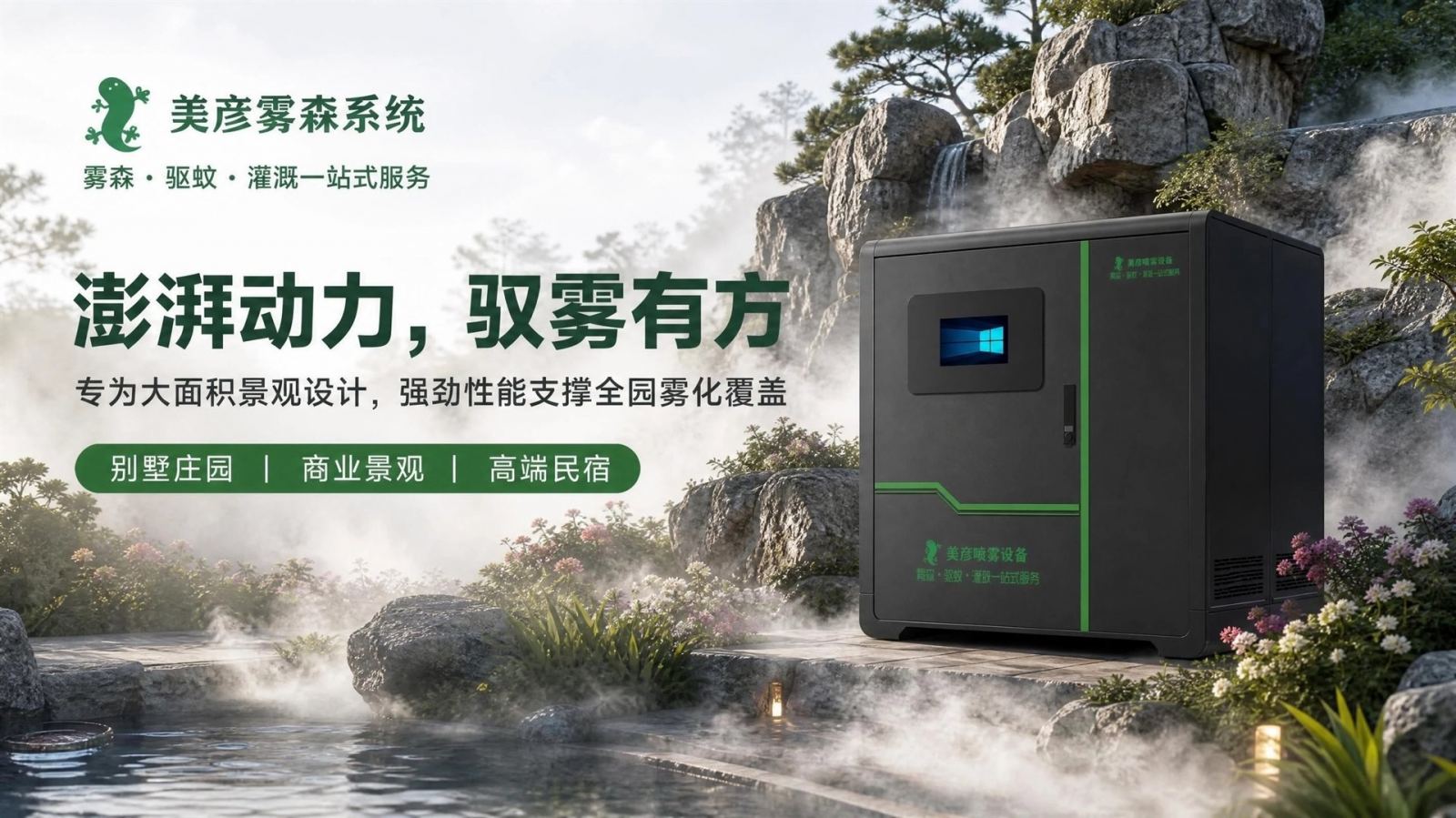 北京顺义雾森景观冷雾机